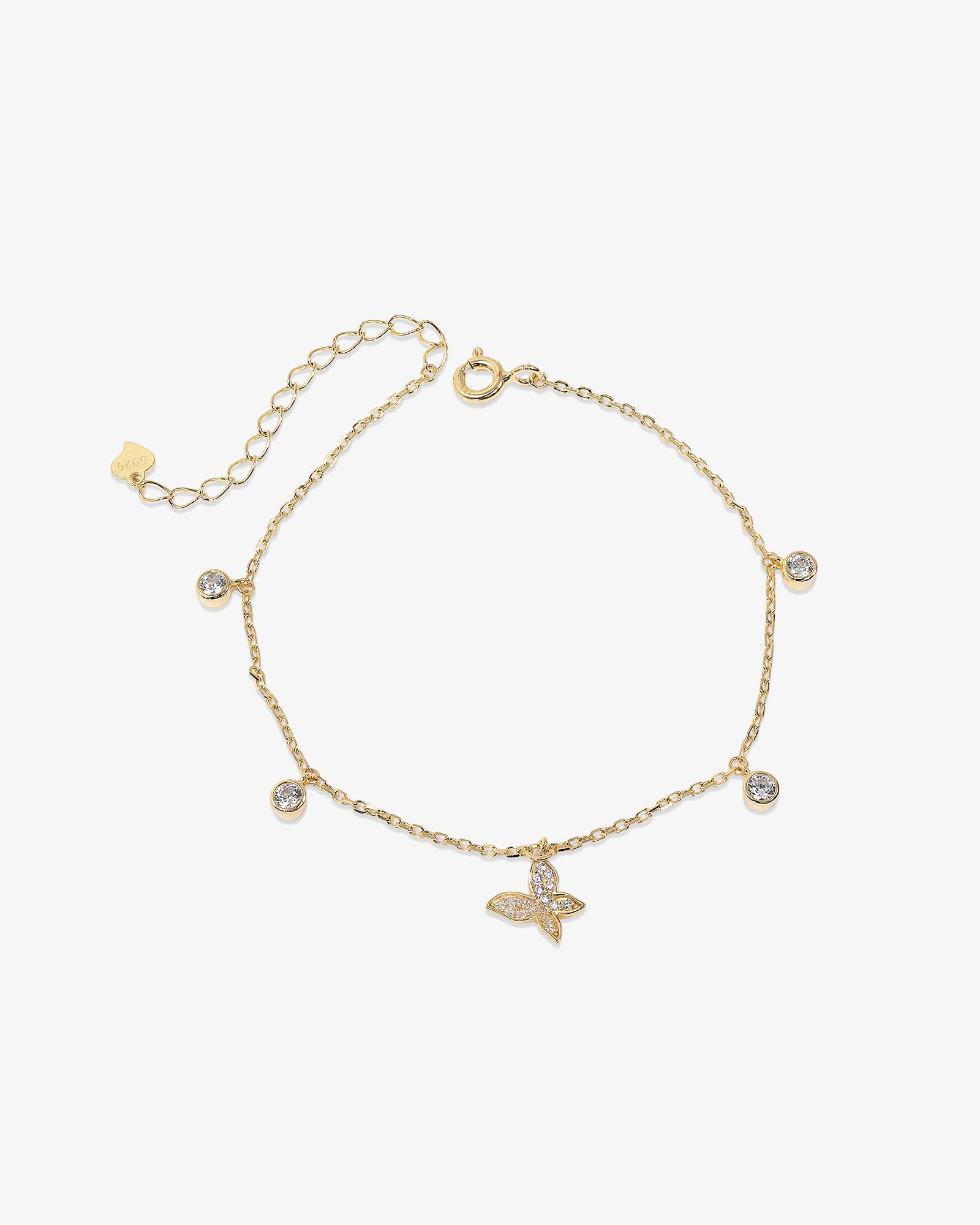 Butterfly Chain Bracelet