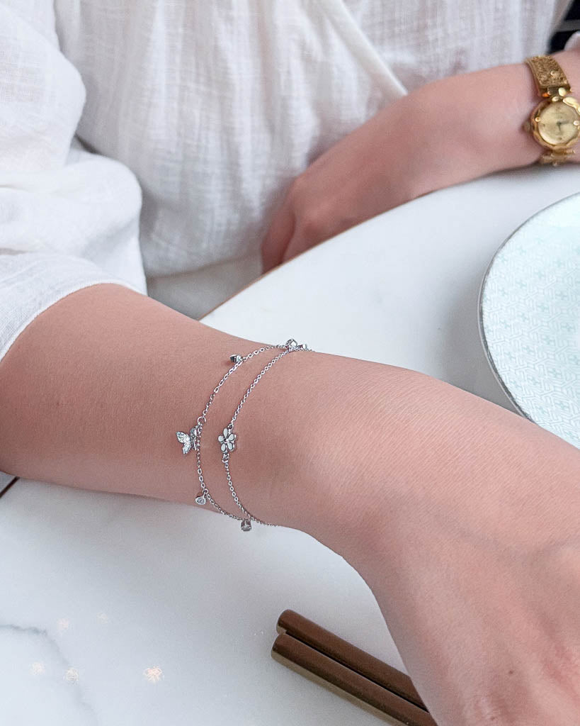 Butterfly Chain Bracelet