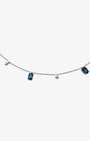 London Blue Topaz Sliding Necklace
