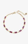 Mini Rhodolite Garnet Tennis Bracelet