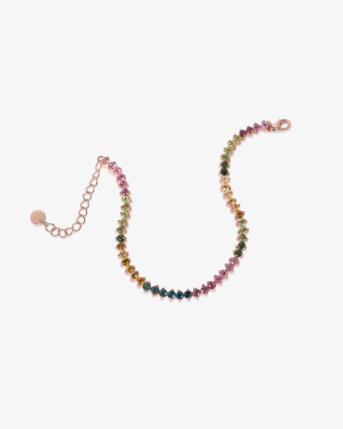 Mini Candy Tourmaline Tennis Bracelet