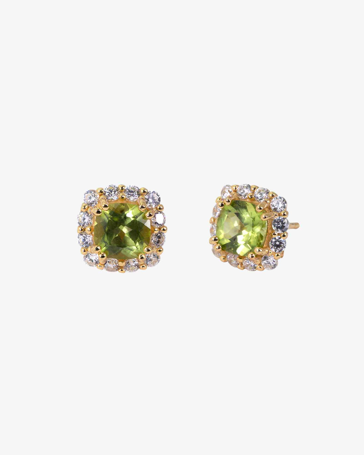 Vintage Peridot Studs Earrings