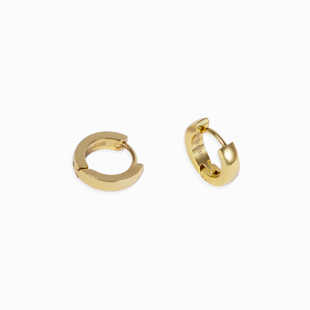 Ava Mini Gold Earrings