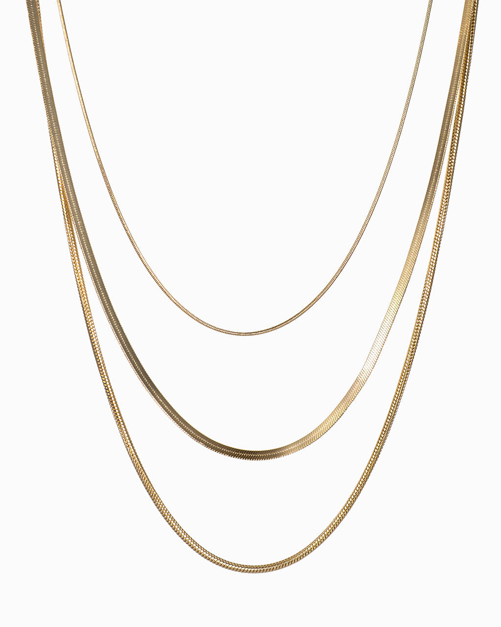 Chloe Layered Necklace Set