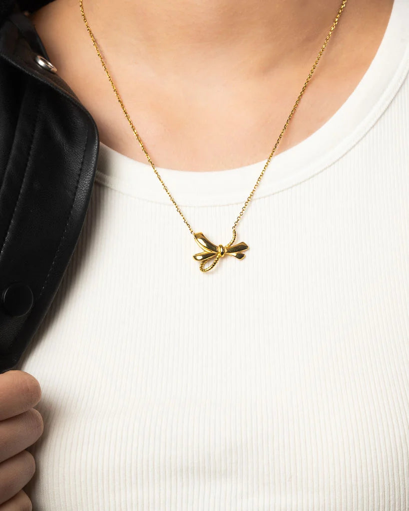 Violetta Ribbon Necklace